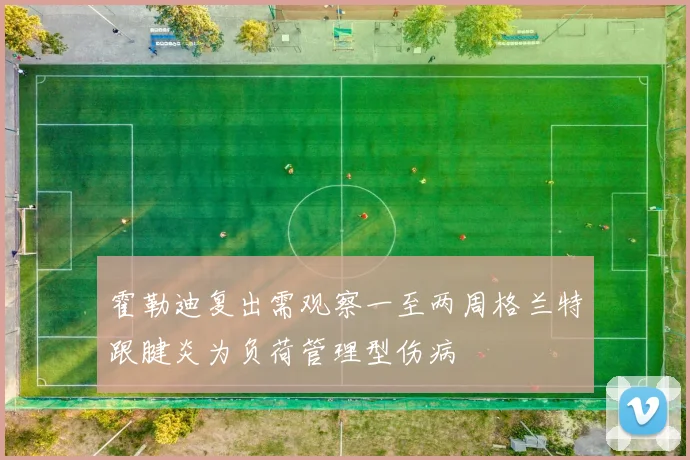 霍勒迪复出需观察一至两周格兰特跟腱炎为负荷管理型伤病